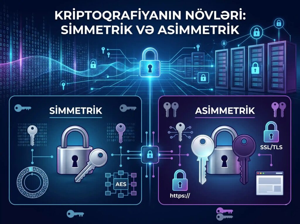 kriptoqrafiya, kriptoqrafiya nədir, hash funksiyası, kriptoqrafiyanın tarixi, kriptoqrafiya növləri, simmetrik kriptoqrafiya, asimmetrik kriptoqrafiya
