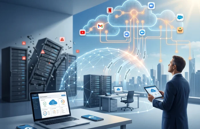 Cloud Technology, Bulud Texnologiyası,PaaS , IaaS , SaaS , Serverless Computing, Multi-Cloud