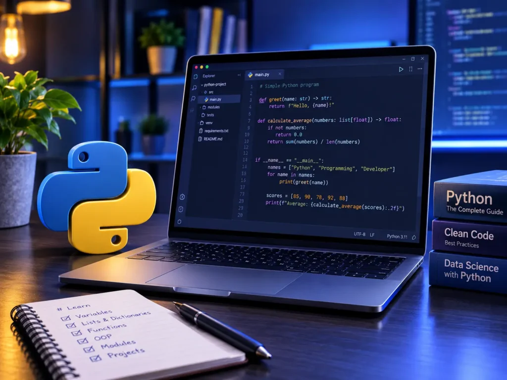 Python, Python proqramlaşdırma dili, Python öyrənmək, Python kursu, Python təlimi, Python dərsləri, Python proqramlaşdırma, sıfırdan Python öyrənmək, yeni başlayanlar üçün Python, Python necə öyrənilir, Python nədir, Python proqramlaşdırma dilini necə öyrənmək olar, Python öyrənməyə haradan başlamaq olar, Python kursuna necə başlamaq olar, proqramlaşdırmaya Python ilə başlamaq